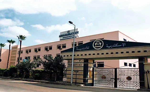 Alexandria Pharmaceuticals factory entrance