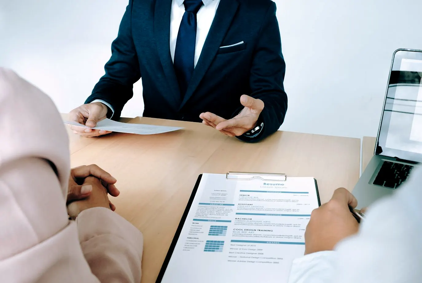 Candidate interview
